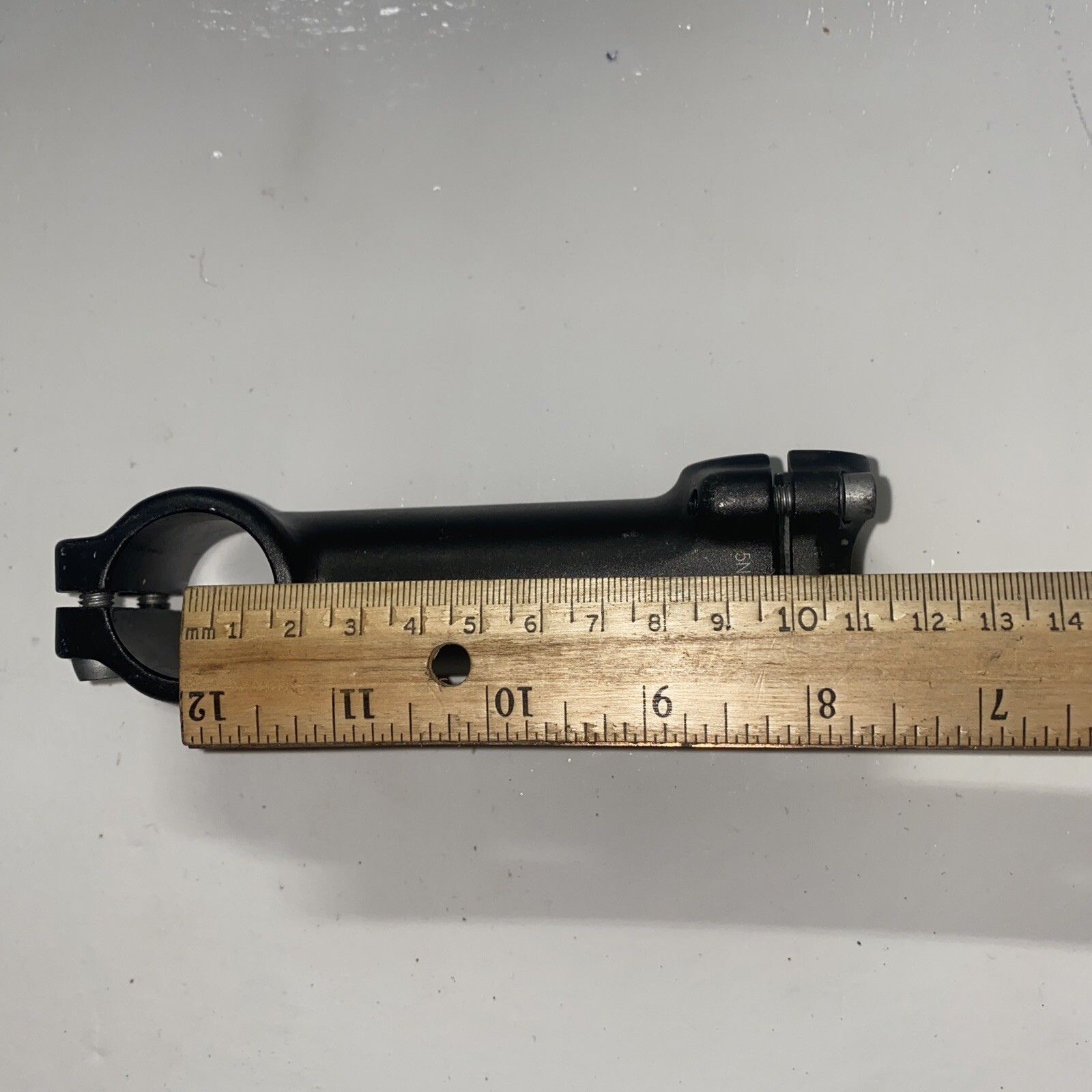 Bicycle Bike Stem 1 1/8th 25.4 x 100 mm x +/- 10 degree aluminum light black