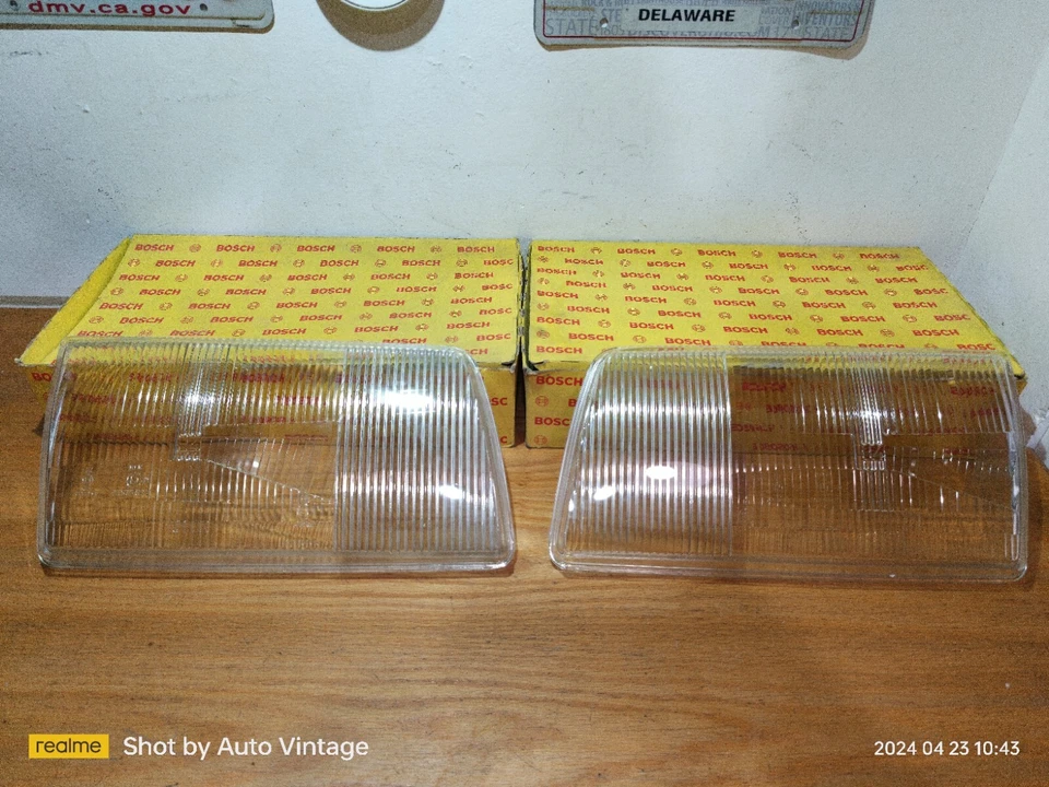 Lente faros delanteros BOSCH OEM NOS Mercedes Benz W126 SE SEL 560SEL 500SEL 380 euros Foto 2 de 4