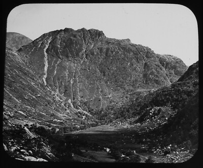 GLEN NEVIS SCOTLAND C1890 Magic Lantern Slide SCOTTISH HIGHLANDS PHOTOGRAPH