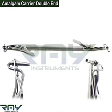 Dental Amalgam Carrier Double Ended Restorative Filling Instruments CE