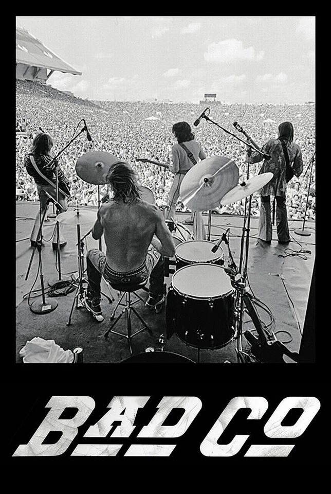 BAD COMPANY - LIVE FESTIVAL - MUSIC POSTER 24x36 - 241504