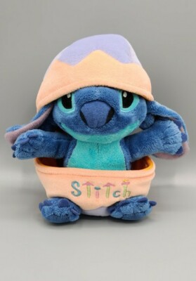 Disney Hoop Stitch in Easter Egg Stuffed Animal Plush Pet 6'' Rare HTF