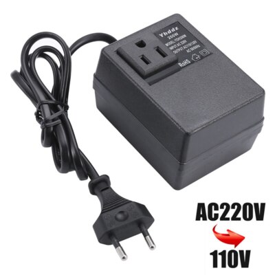 200W Voltage Converter Transformer 220V To 110V and 110V To 220V US / EU Sockets
