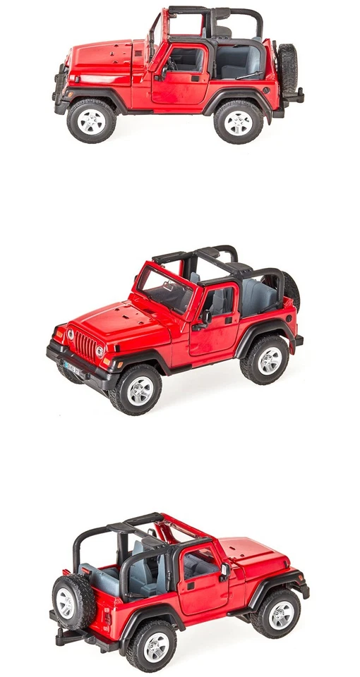 SIKU FARMER 1:32 Jeep Wrangler Diecast Farm Vehicle Toy SK4870 - Image 3 of 4