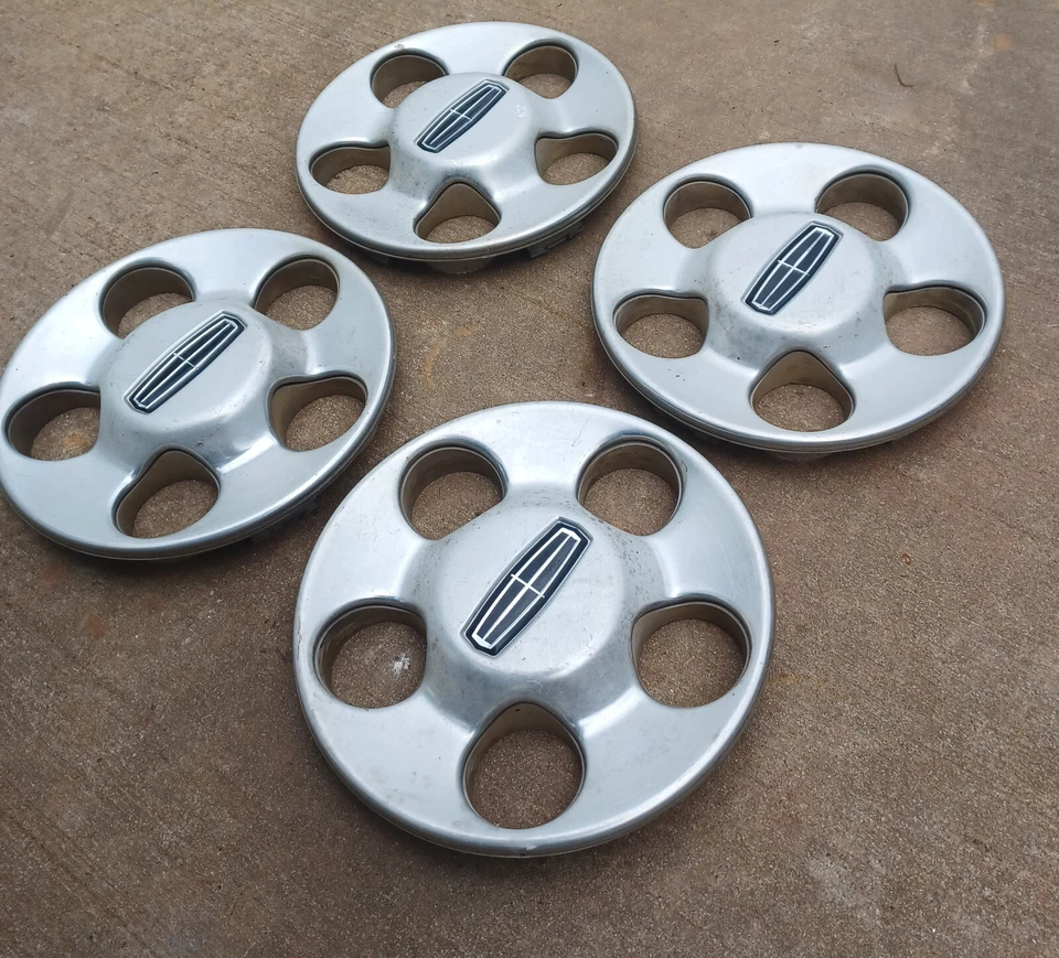 Juego de 4 tapas centrales Lincoln LS, 2000-2002, número de pieza XW43 1A096 HB Foto 2 de 3