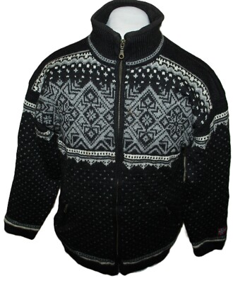 ARCTIC CIRCLE + WINDSTOPPER STRICK JACKE NORWEGER PULLOVER  EHER GR S