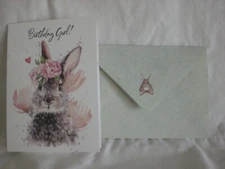Hopper Studios - Birthday - An Adorable "Birthday Girl" Bunny on cover