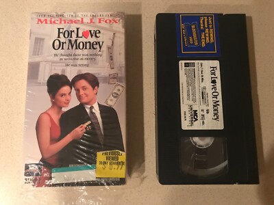 For Love or Money (VHS, 1994) Michael J. Fox, Gabrielle Anwar