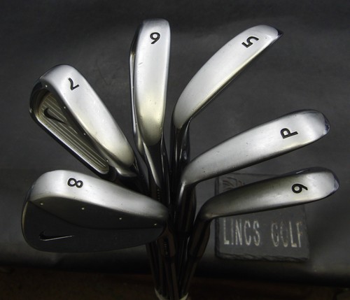 Set of 6 x Nike Pro Combo Irons 5-PW Stiff Steel Shafts Nike Grips