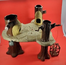 Star Wars 3.75" Kenner Vintage 1983 Ewok Village Playset ROTJ As Shown