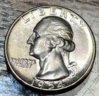 1954 Washington Quarter Nice Original Blast White Gem BU CHRC
