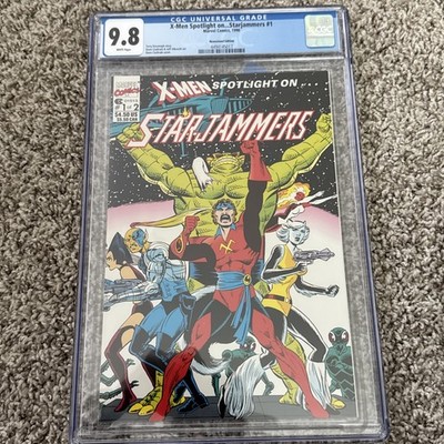CGC 9.8 X-Men Spotlight On Starjammers 1 White Pages