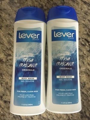 2 pack Lever 2000 Body wash , Original , 11.5oz NEW