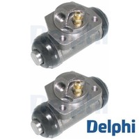 2X Radbremszylinder Delphi LW36029 2 Bremszylinder Set Rechts Links Hinten