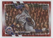 2021 Topps Red 137/199 James McCann #410 0bg8