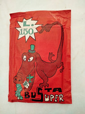 BUSTA SUPER ANNI '70 DA LIRE 150 CONTIENE FUMETTO+GADGET, SIGILLATA OTTIMA. RARA