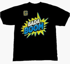 Enzo Amore  & Big Cass Bada Boom Mens Black T-Shirt Medium M Certified G