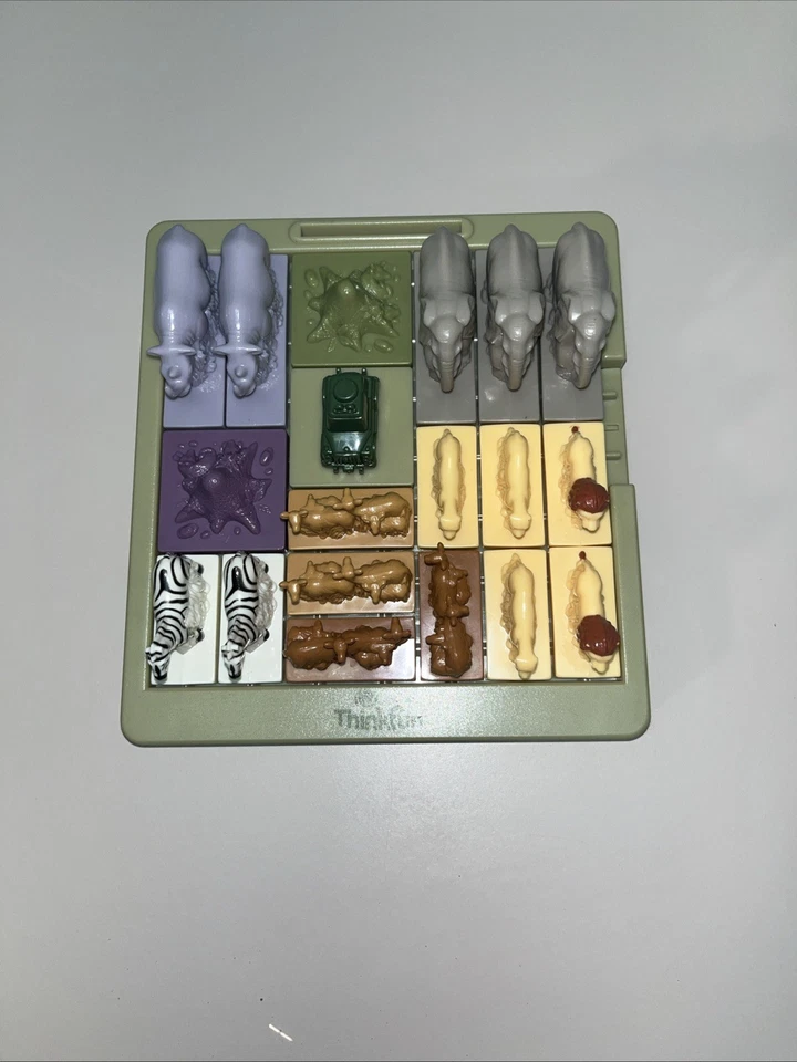 Safari Rush Hour Jungle Escape Game 1999 Vintage By Think Fun Complete No Box - Image 4 of 4