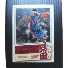 Richard Hamilton #9 2004-05 Fleer Authentix Detroit Pistons