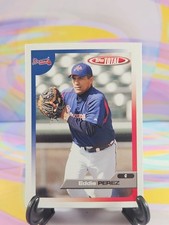 2005 Topps Total Baseball Card | Eddie Perez | Atlanta Braves | #108