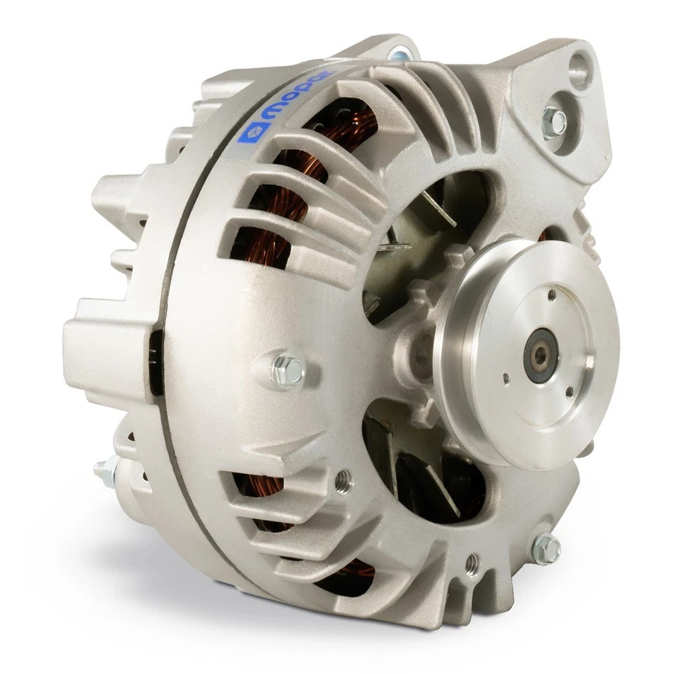 Proform 440-471, One Mopar Alternator 110 Amp Satin Performance Racing Parts - Image 3 of 4