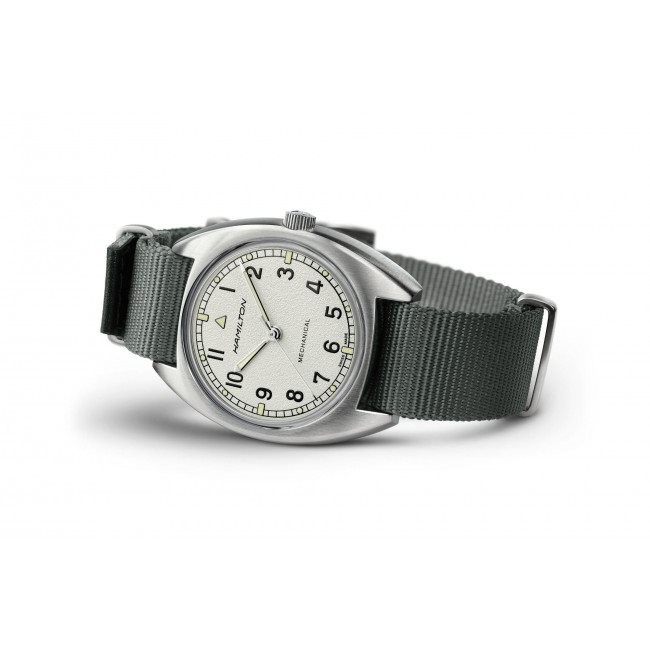 Hamilton Men's Khaki Aviation Pilot Pioneer Mechanical Steel Watch H76419 image 2