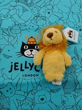 Jellycat Rare Retired  I Am Fluffy Lion Brand New With Tags 