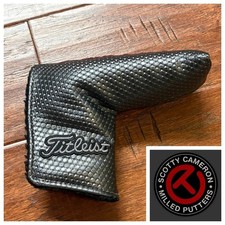 Scotty Cameron Titleist Select Milled Putter Headcover Blade Charcoal Grey USA