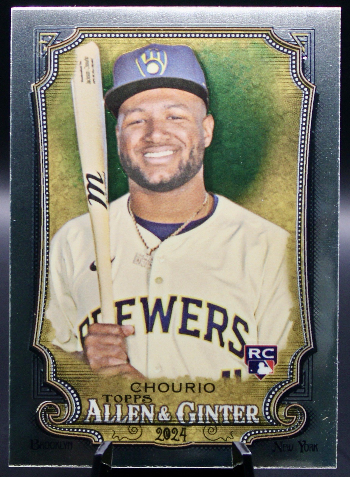 2024 Topps Allen & Ginter #276 Jackson Chourio Chrome