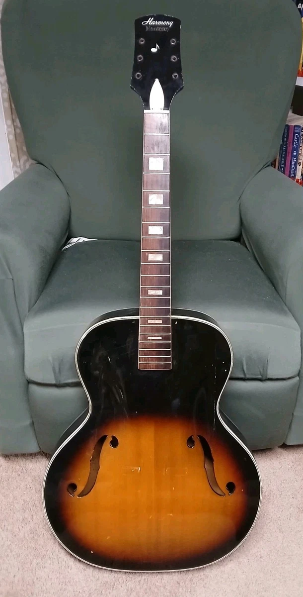 【ビンテージ・ジャンク】Harmony Monterey アーチトップギター Harmony Archtop Vintage Acoustic Guitars for sale | eBay