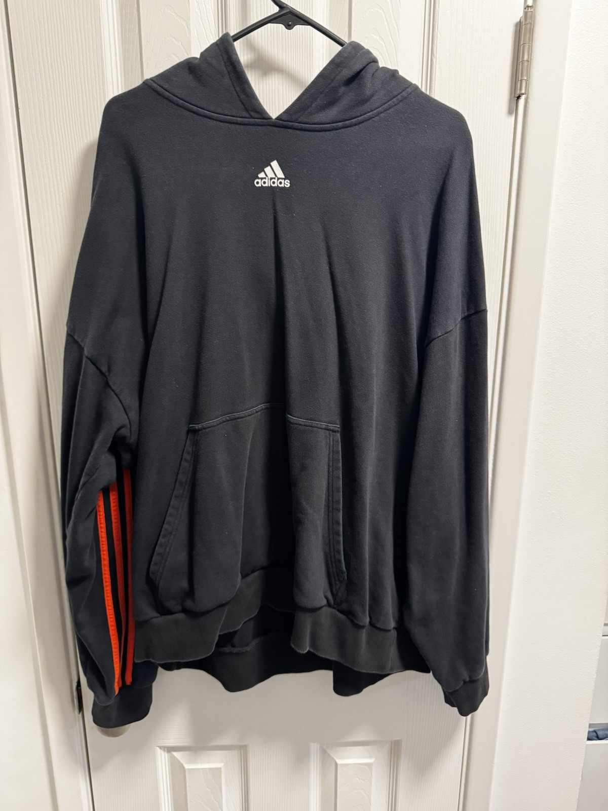adidas x Kith Cobras French Terry Hoodie - Men's Black/Red LARGE