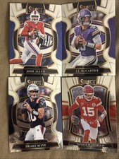 🪶 Panini Select QB Lot 3 Concourse Allen Mccarthy Maye Premier Level Mahomes ￼
