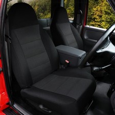 2pcs 6040 Cloth High Back Bench Seat Cover Compatible With Ford Ranger Xlt 2... 2pcs 6040 Cloth High Back Bench Seat Cover Compatible With Ford Ranger Xlt 2...