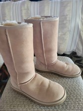 Women s Classic Tall Sand UGG Boots Size 6