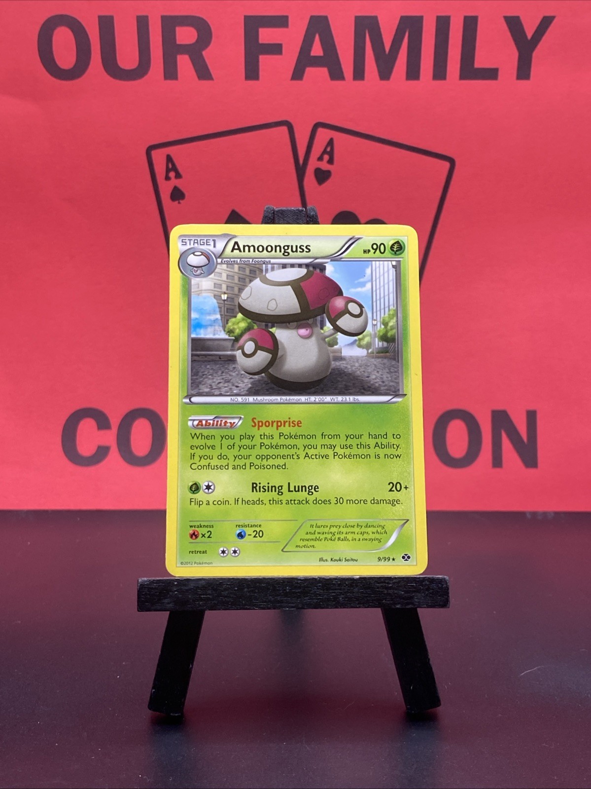 Amoonguss 9/99 Next Destinies Pokemon TCG Regular Rare 2012 NM