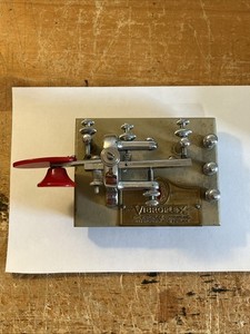 Telecommande Universelle Clé Télégraphique Vibroplex Horace G Martin 1914 - Pour Pièces/réparation Clé Morse Collection Vintage