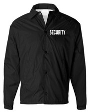 SECURITY - Windbreaker Coaches Jacket