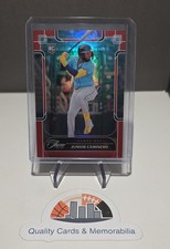 2024 Panini Three and Two - Junior Caminero #1 Orange 09/25 (RC)