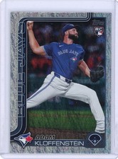 ADAM KLOFFENSTEIN 2025 TOPPS SERIES 2 HOLO FOIL #47 TORONTO BLUE JAYS RC