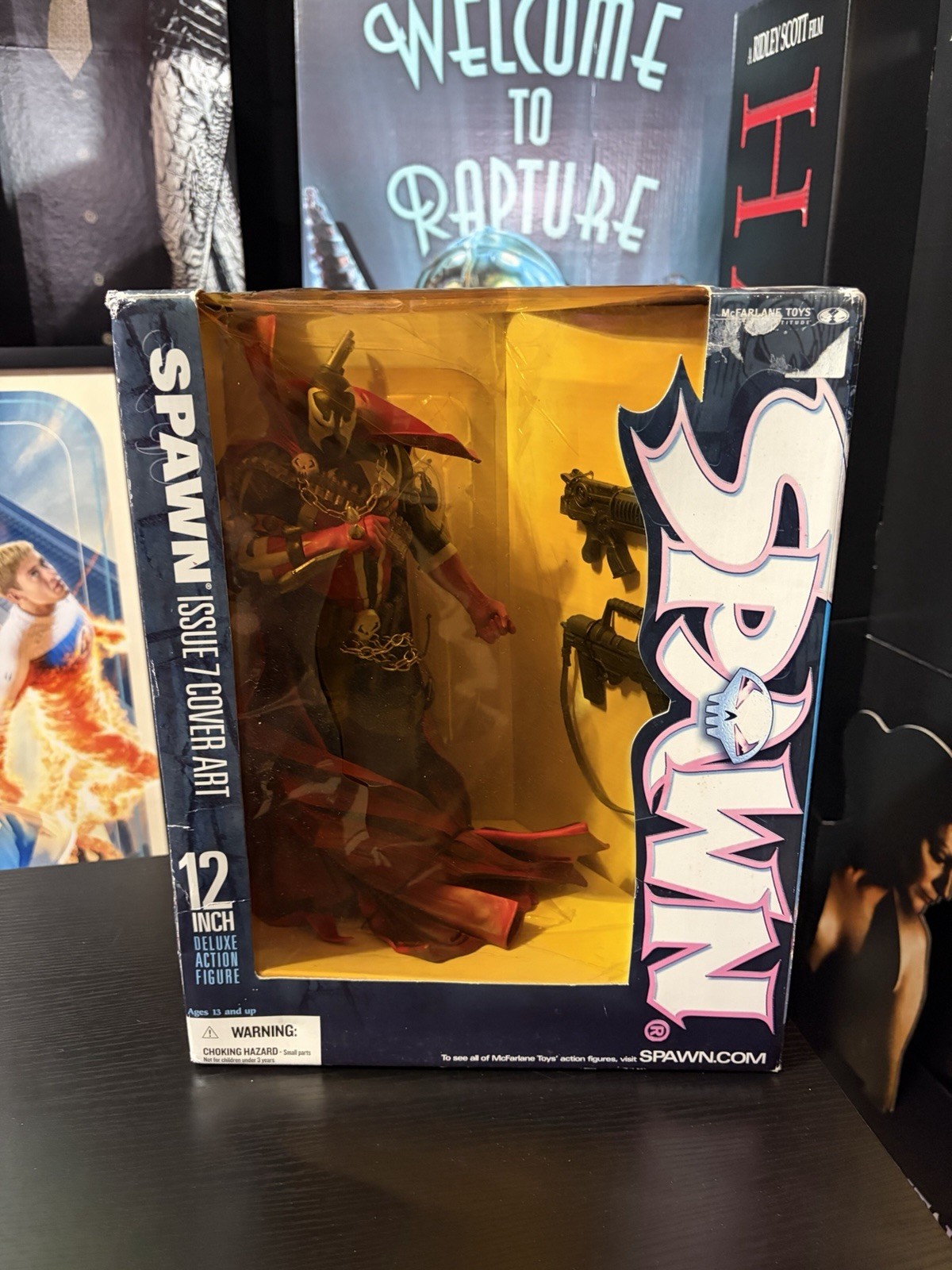 McFarlane Toys SPAWN Issue #7 Cover Art 12-Inch Deluxe Actio