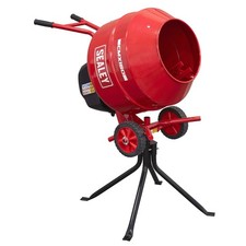 Sealey 650W Cement Mixer with Stand 160L - CMX160