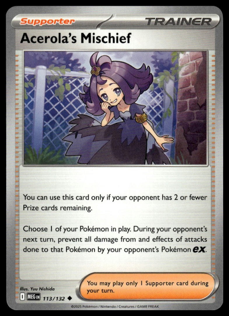ME01: Mega Evolution #113/132 Acerola's Mischief