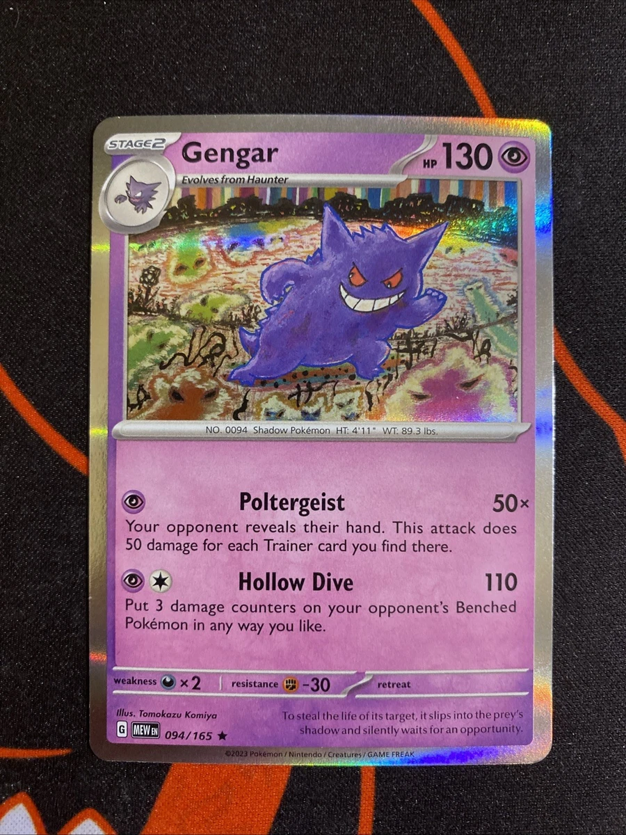 Gengar Pokmon TCG Rare Individual Collectible Card Game Cards for sale -  eBay