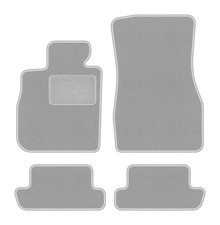 Fu�matten Automatten Velours Grau f�r BMW 8 G14 2019-2022 Set 4-tlg
