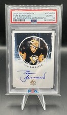2024-25 SP Authentic Tom Barrasso Auto UD Authentics UDA-TB PSA 10! POP 1!