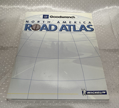 2004 Michelin-North America Road Atlas-Highway Map-GM Goodwrench Promotion