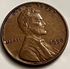 1950 Lincoln Wheat Cent Bn1287