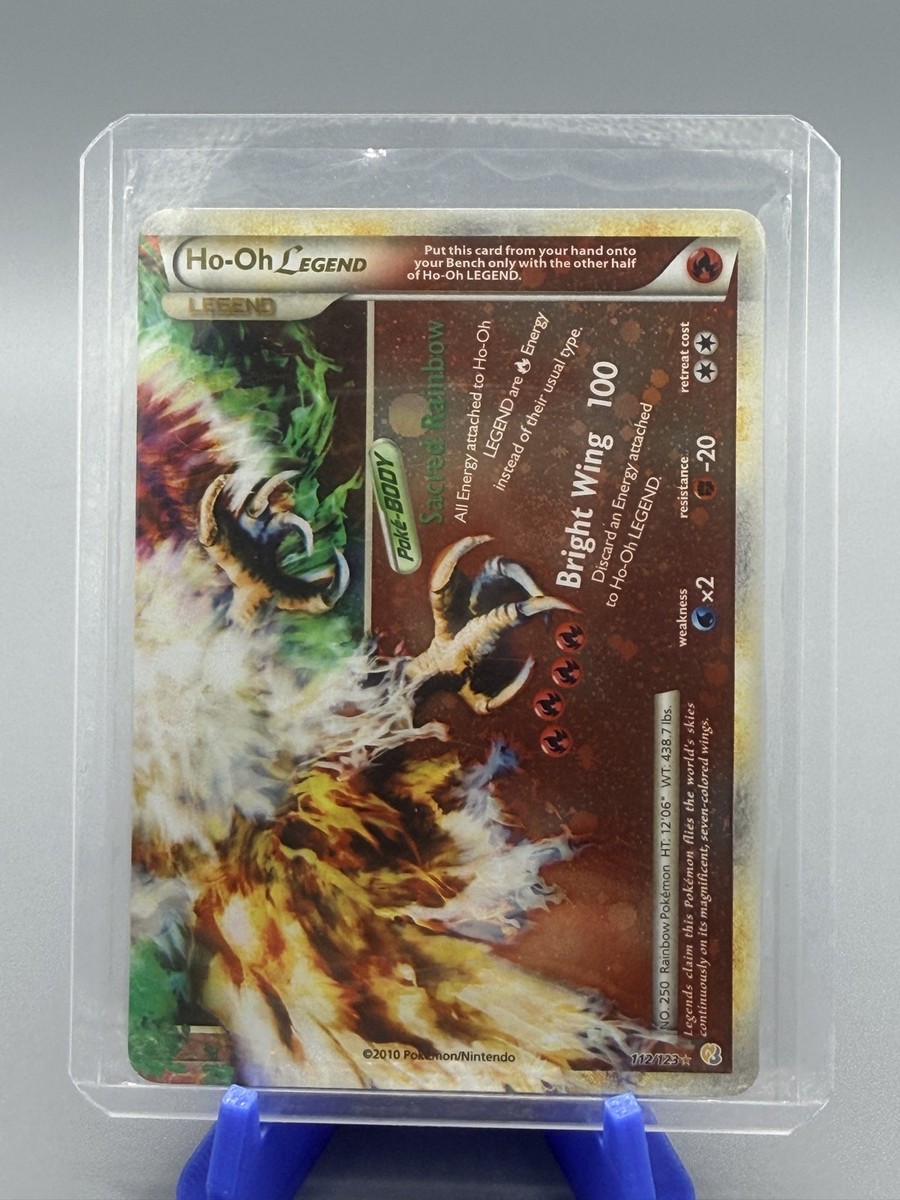 Ho-Oh Legend (Bottom) 112/123 Heartgold & Soulsilver Holo | eBay