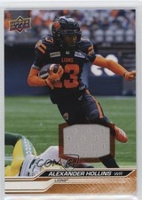 2024 Upper Deck CFL Jersey Alexander Hollins #71 0r2w