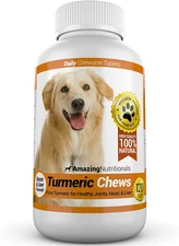 Amazing Turmeric for Dogs Curcumin Pet Antioxidant, Eliminates Joint Pain Inflam